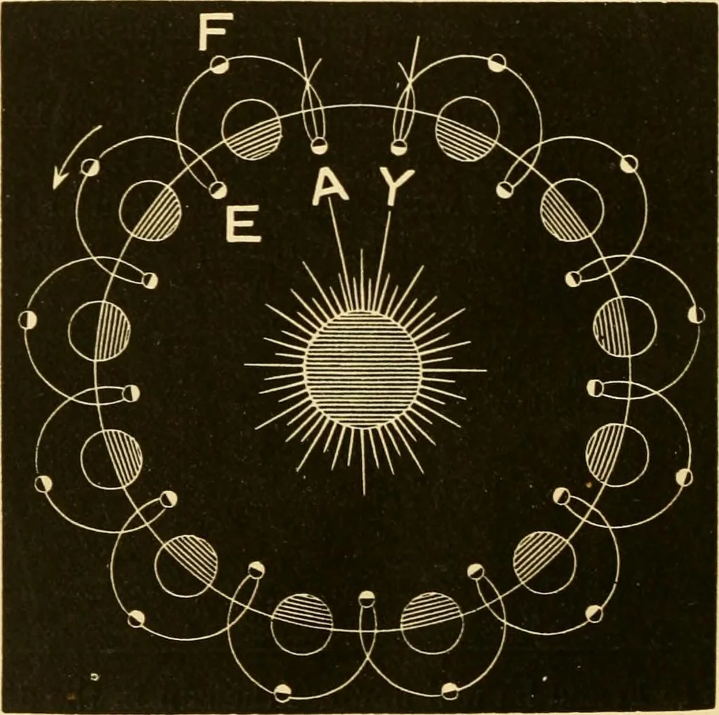 An illustration from Johnson's natural philosophy and key to philosophical charts : illustrated with 500 cuts; being reduced photographic copies of all the diagrams contained in the author's philosophical series of indestructible school charts ; for the use of schools and families, 1878, leaf 447