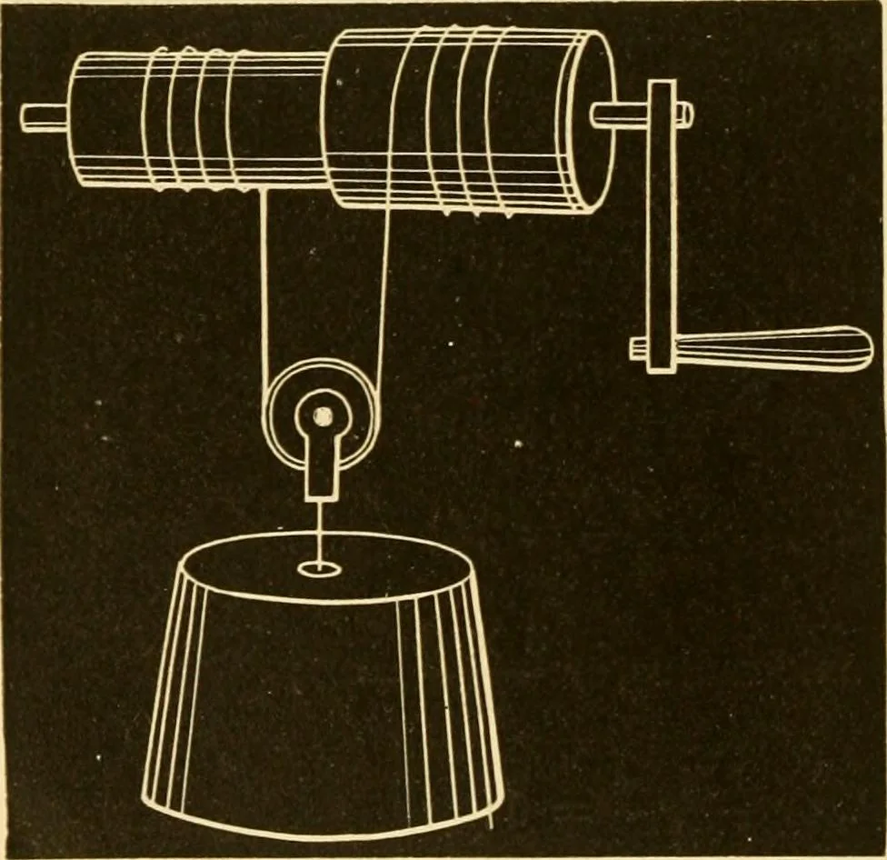 An illustration from Johnson's natural philosophy and key to philosophical charts : illustrated with 500 cuts; being reduced photographic copies of all the diagrams contained in the author's philosophical series of indestructible school charts ; for the use of schools and families, 1878, leaf 71