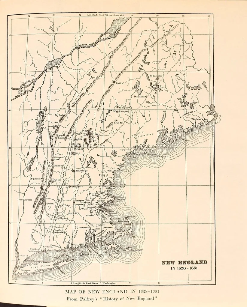 An illustration from Johnson's Wonder-working providence, 1628-1651;, 1910, leaf 83