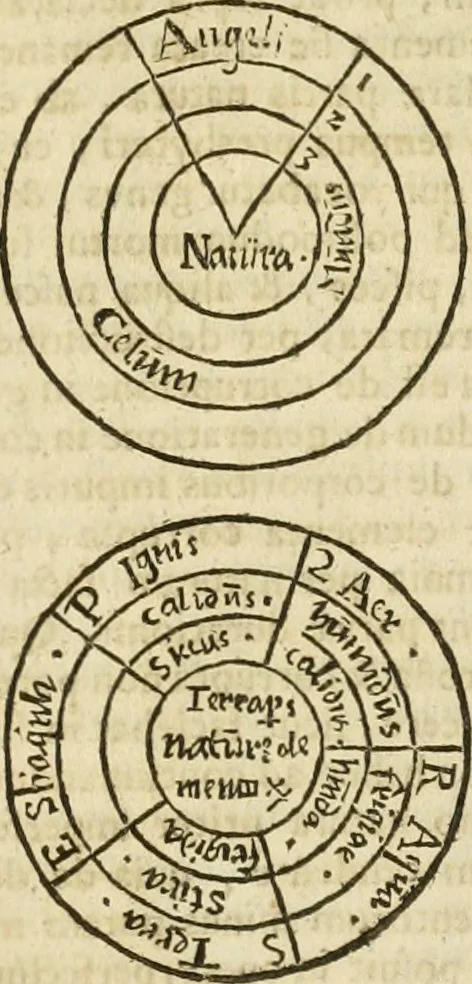 An illustration from Jo. Jacobi Mangeti, medicinae doctoris et sereniss. ac potentiss. regis Prussiae archiatri, Bibliotheca chemica curiosa, seu, Rerum ad alchemiam pertinetium thesaurus instructissimus : quo non tantùm artis auriferae, ac scriptorum in ea nobiliorum historia traditur : lapidis veritas argumentis & experimentis innumeris, immò & juris consultorum judiciis evincitur : termini obscuriores explicantur : cautiones contra impostores & difficultates in tinctura universali conficienda occurrentes, declarantur : verùm etiam tractatus omnes virorum celebriorum, qui in magno sudarunt elixyre, quíque ab ipso Hermete, ut dicitur, Trismegisto, ad nostra usque tempora de chrysopoea scripserunt, cum praecipuis suis commentariis, concinno ordine dispositi exhibentur. Ad quorum omnium illustrationem additae sunt quamplurimae figurae aeneae, 1702, leaf 734