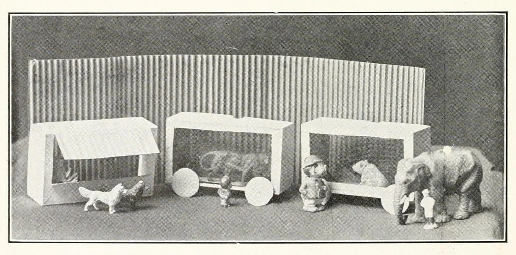 An illustration from The jolly book of boxcraft, 1914, leaf 138
