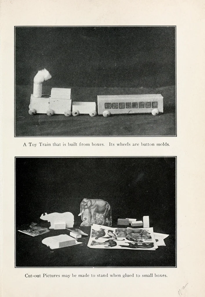 An illustration from The jolly book of boxcraft, 1914, leaf 167