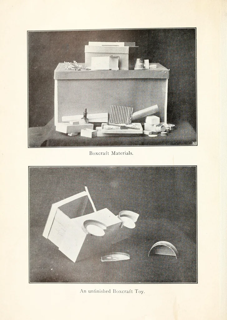 An illustration from The jolly book of boxcraft, 1914, leaf 34