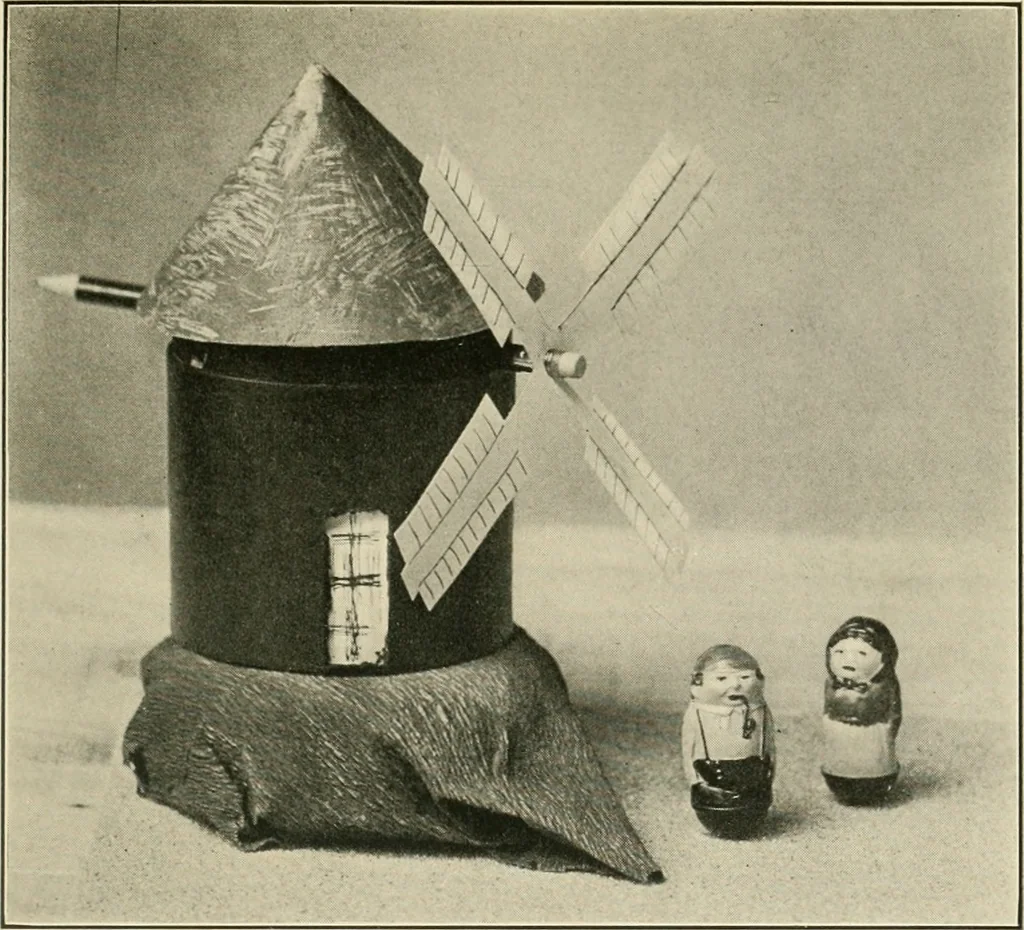 An illustration from The jolly book of boxcraft, 1914, leaf 124