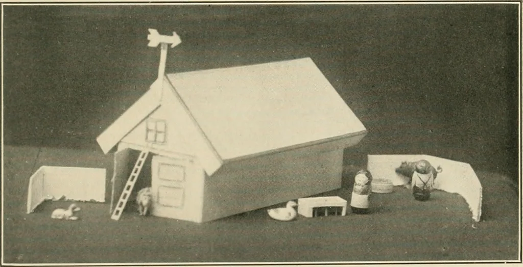 An illustration from The jolly book of boxcraft, 1914, leaf 124