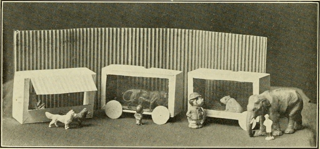 An illustration from The jolly book of boxcraft, 1914, leaf 133