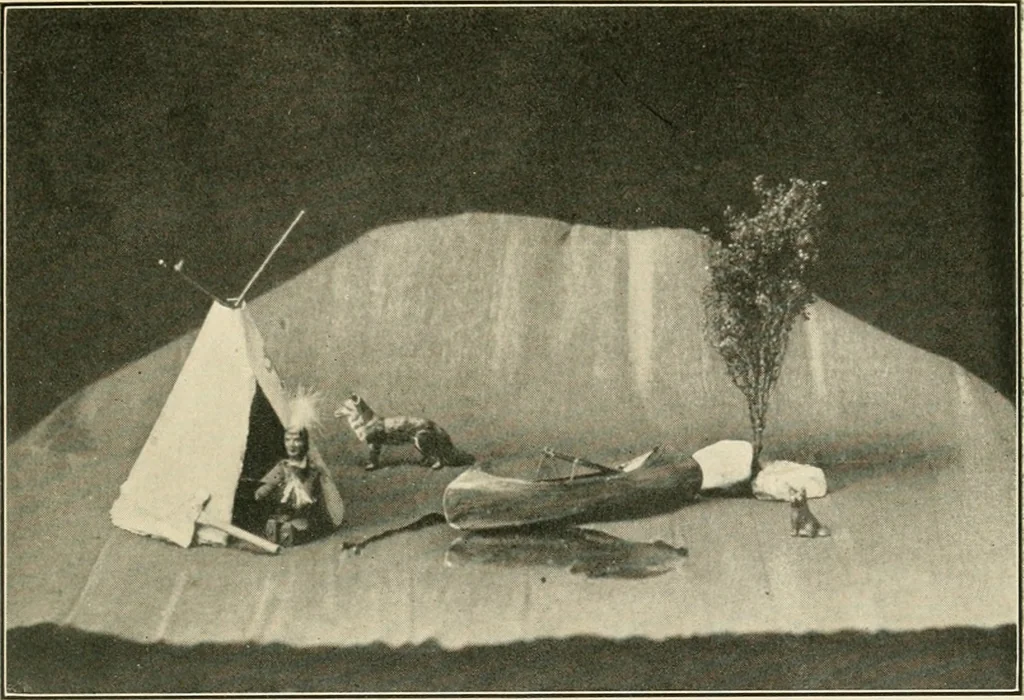 An illustration from The jolly book of boxcraft, 1914, leaf 146
