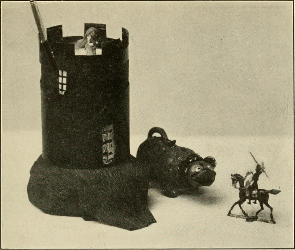 An illustration from The jolly book of boxcraft, 1914, leaf 156