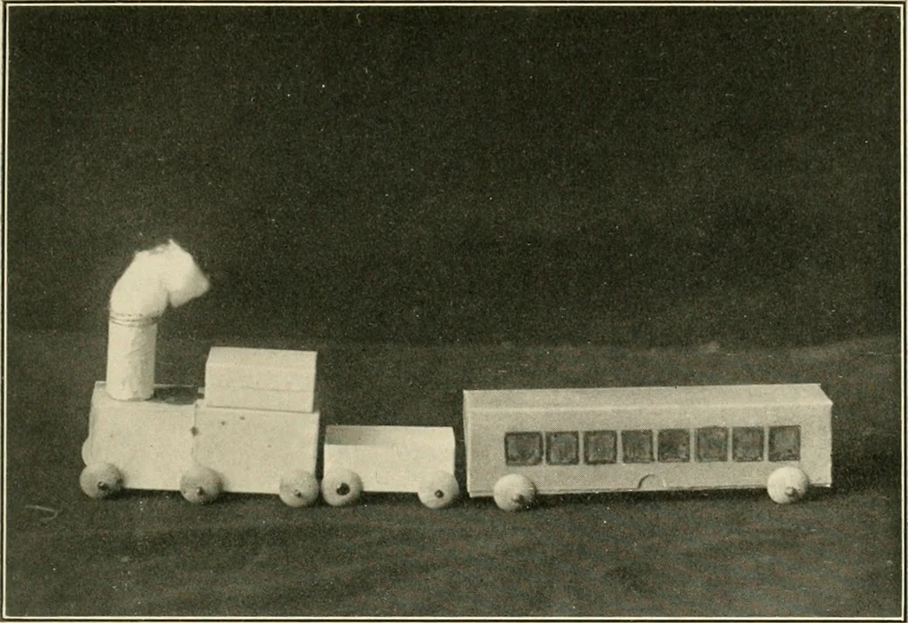 An illustration from The jolly book of boxcraft, 1914, leaf 162