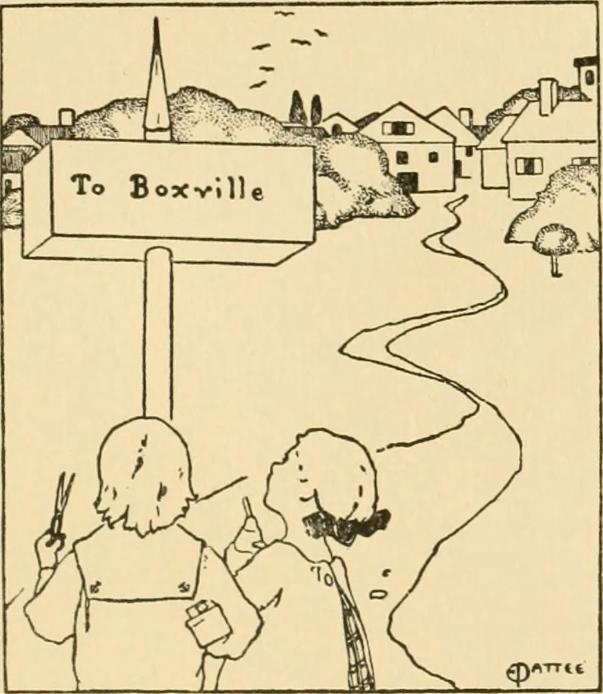 An illustration from The jolly book of boxcraft, 1914, leaf 22