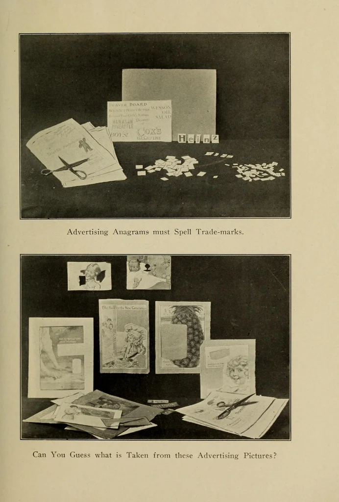 An illustration from The jolly book of funcraft, 1918, leaf 257