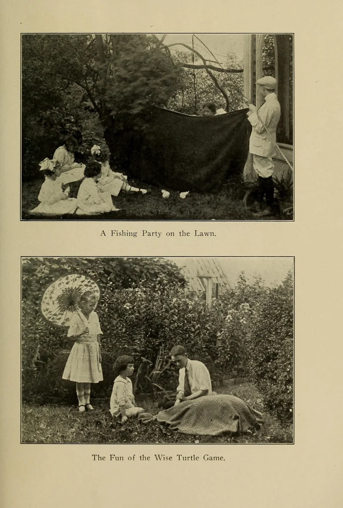 An illustration from The jolly book of funcraft, 1918, leaf 299