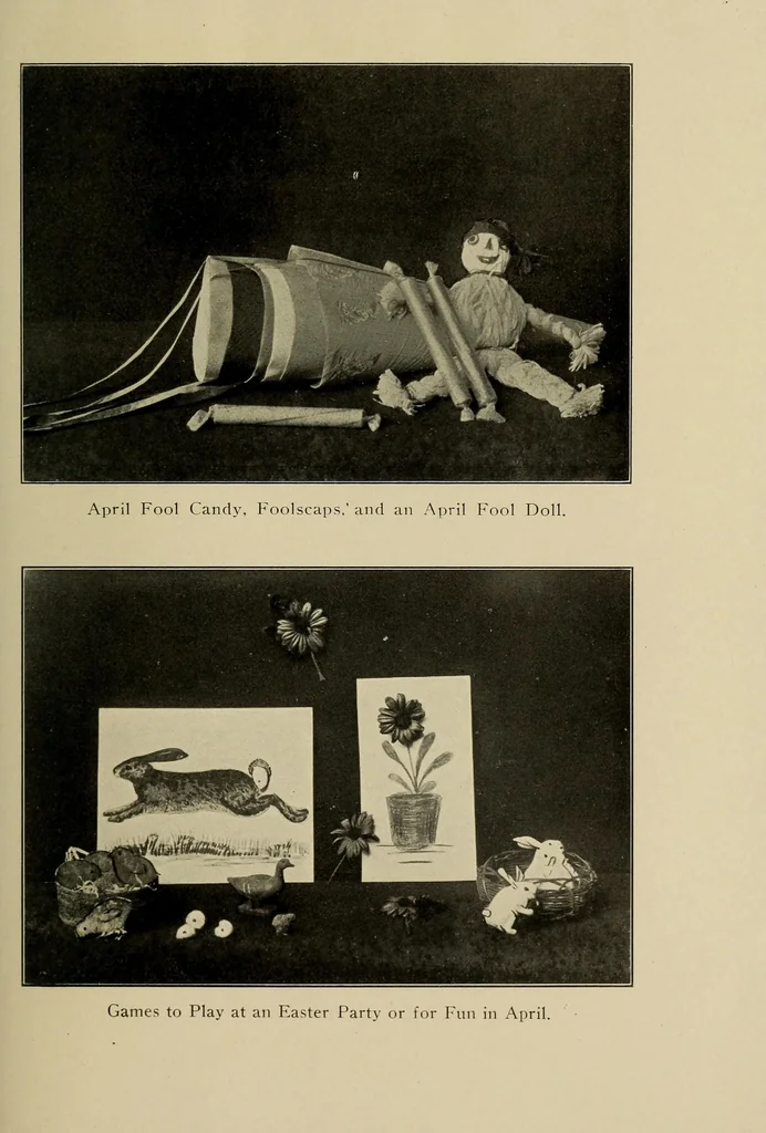 An illustration from The jolly book of funcraft, 1918, leaf 87