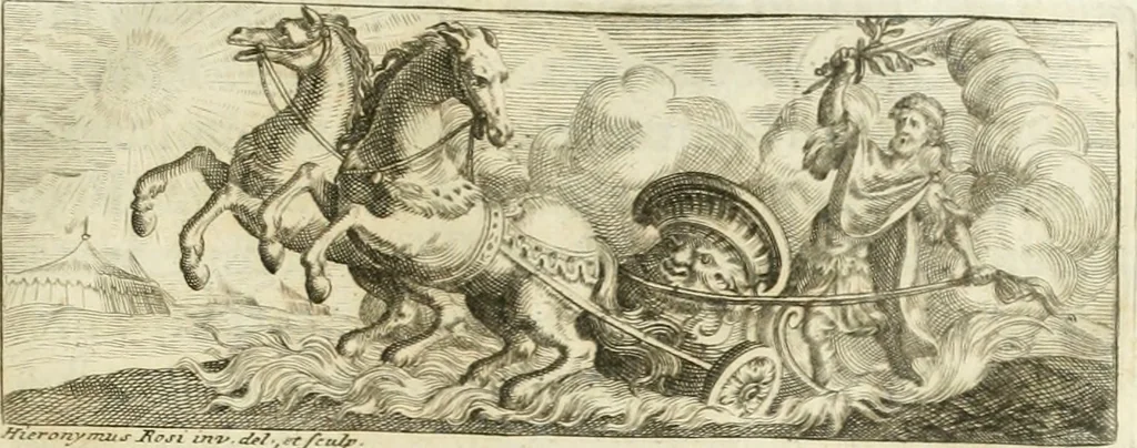 An illustration from Josephi Alexandri Furietti utriusque signaturæ referendarii, sacrarum congr. concilii, & residentiæ episcoporum a secretis De musivis, ad Ss. patrem Benedictum XIV. Pontificem Maximum, 1752, leaf 14