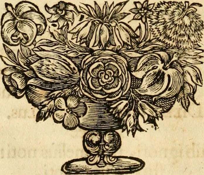 An illustration from Josephi felicissimi quondam, et gloriossisimi in Aegypto proregis polymita : variis liciorum coloribus distincta diversisque picturarum figuris illustrata : hoc est, virtutum regiarum in pluribus olim clarissimisque principibus laudatarum symmetria in unum, absolutumque ornatum animi coronis nati concinnata, et Josepho primo Leopoldi I. caesaris filio in Romanorum regem felicibus auspiciis nuper inaugurato : ab Archiducali, Caesareo, et Academico Societ. Jesu collegio Graecii in obsequiosae gratulationis argumentum demississimè oblata, 1690, leaf 57