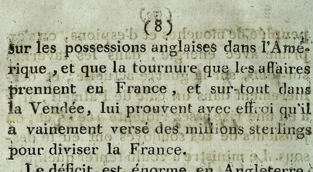 An illustration from Journal de l'armée des cotes de Cherbourg., leaf 336