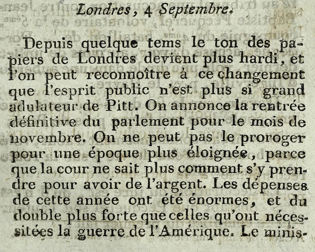 An illustration from Journal de l'armée des cotes de Cherbourg., leaf 431