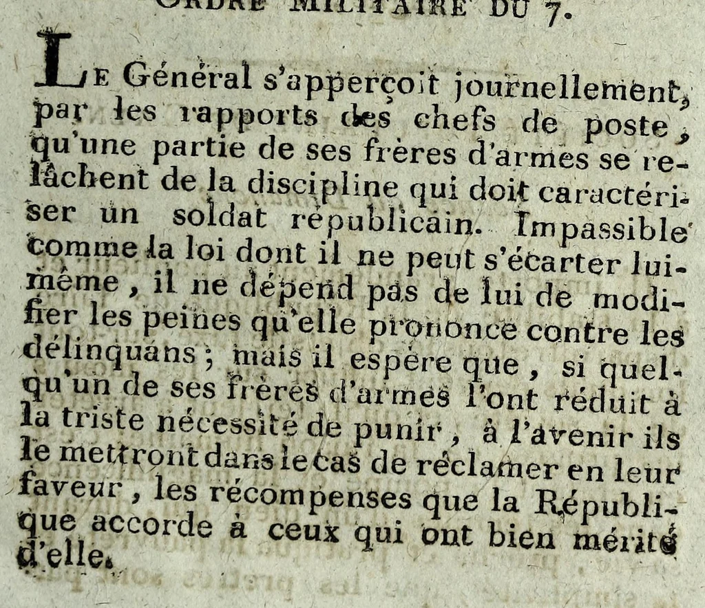 An illustration from Journal de l'armée des cotes de Cherbourg., leaf 465