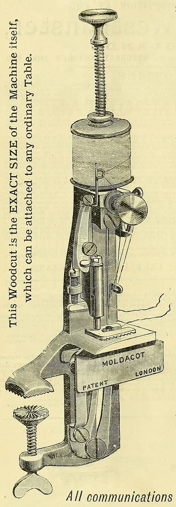 An illustration from Journal of domestic appliances, 1881, leaf 256