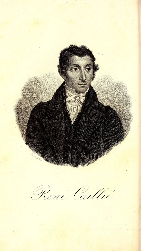 An illustration from Journal d'un voyage áa Temboctou et áa Jennâe, dans l'Afrique Centrale, prâecâedâe d'observations faites chez les Maures Braknas, les Nalous et d'autres peuples; pendant les annâees 1824, 1825, 1826, 1827, 1828:, 1830, leaf 8