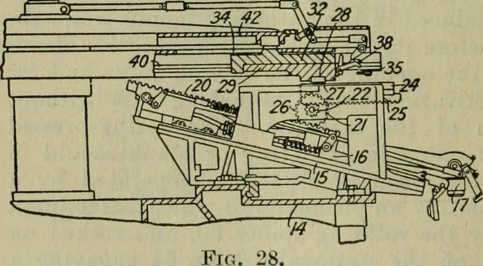 An illustration from Journal, 1917, leaf 461
