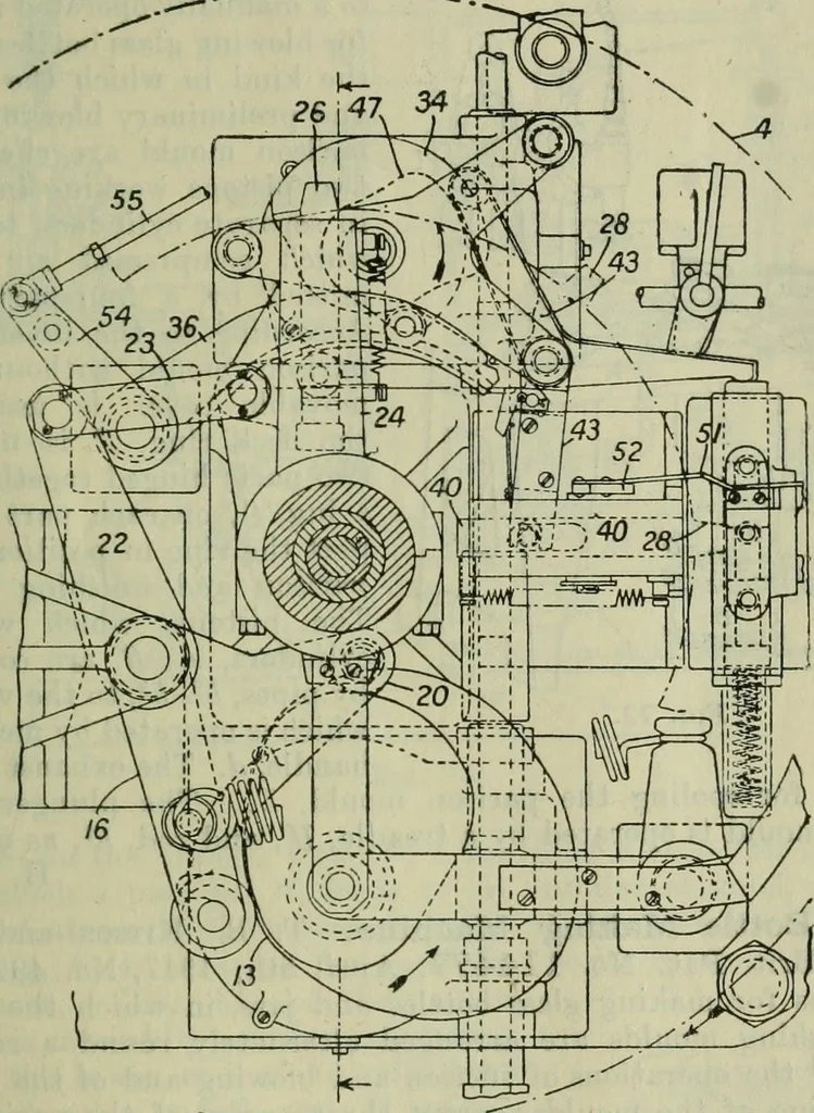 An illustration from Journal, 1917, leaf 522