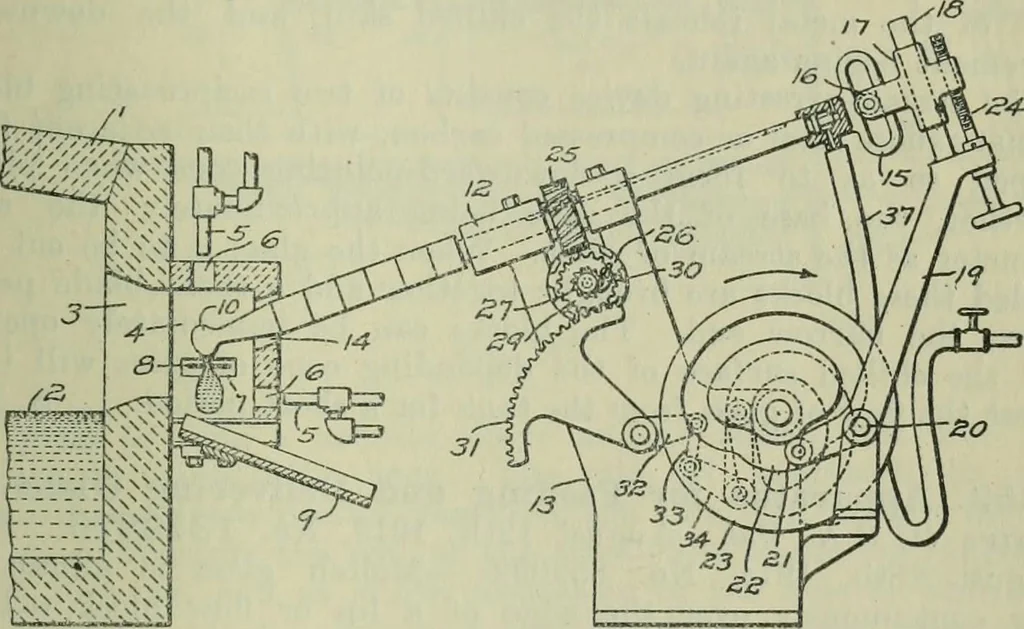 An illustration from Journal, 1917, leaf 652