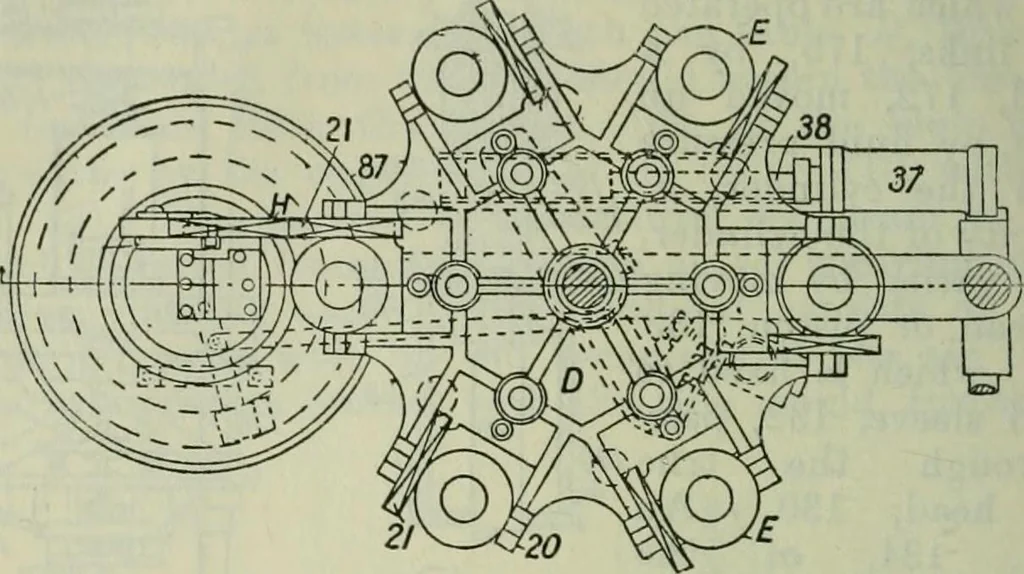 An illustration from Journal, 1917, leaf 529