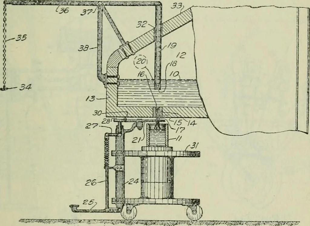An illustration from Journal, 1917, leaf 666