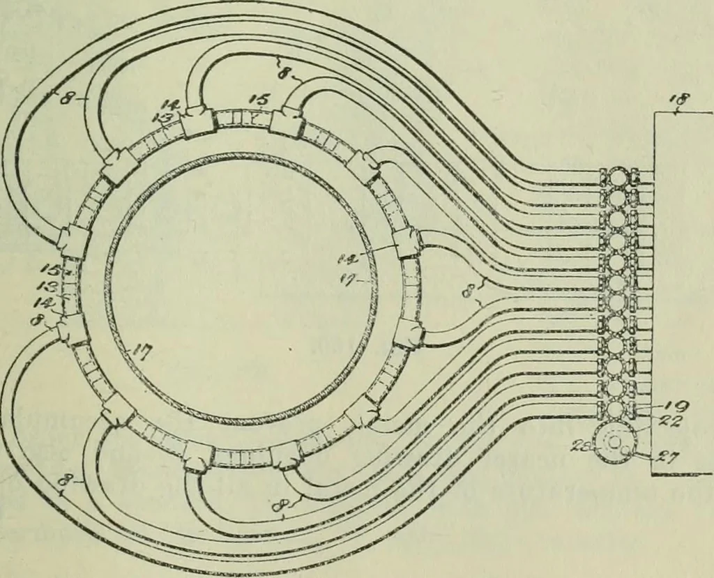 An illustration from Journal, 1917, leaf 672