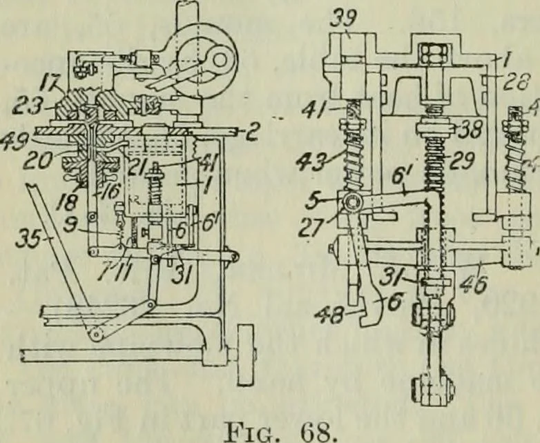 An illustration from Journal, 1917, leaf 517