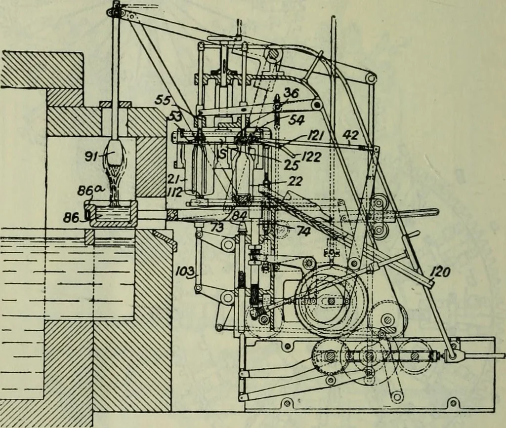 An illustration from Journal, 1917, leaf 581