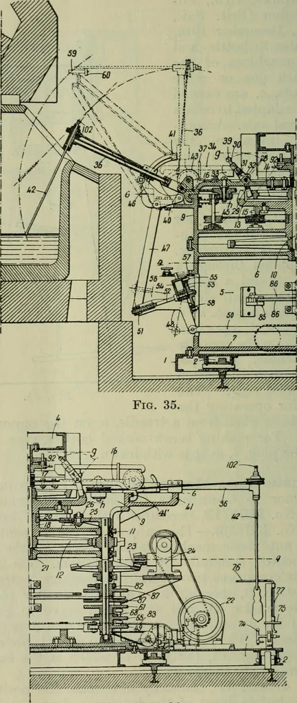 An illustration from Journal, 1917, leaf 465