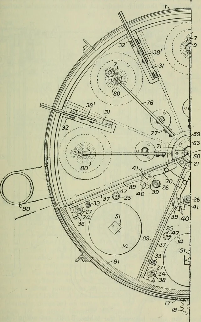 An illustration from Journal, 1917, leaf 562