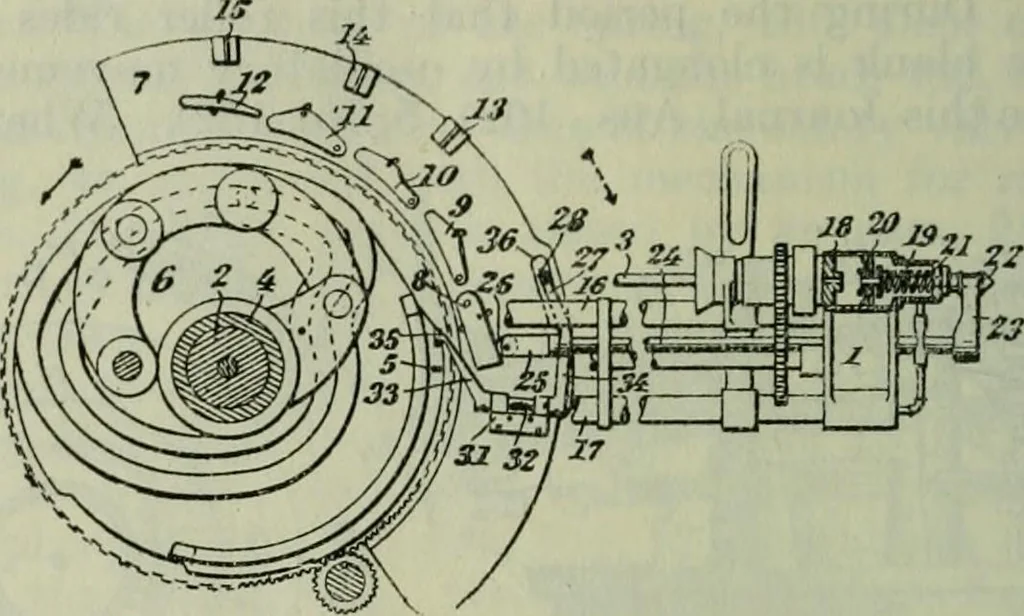 An illustration from Journal, 1917, leaf 505