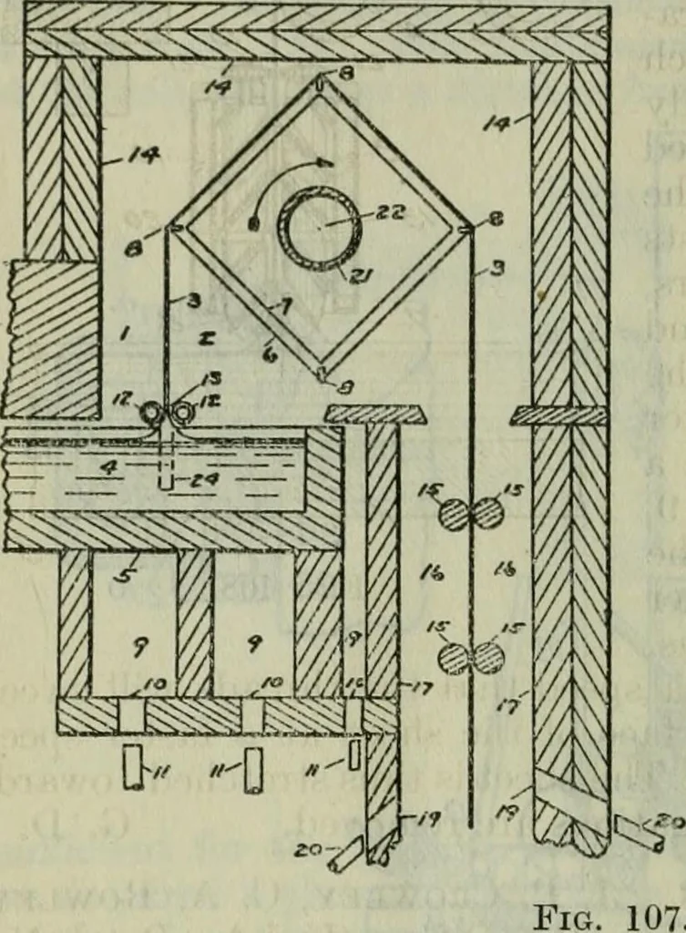 An illustration from Journal, 1917, leaf 595
