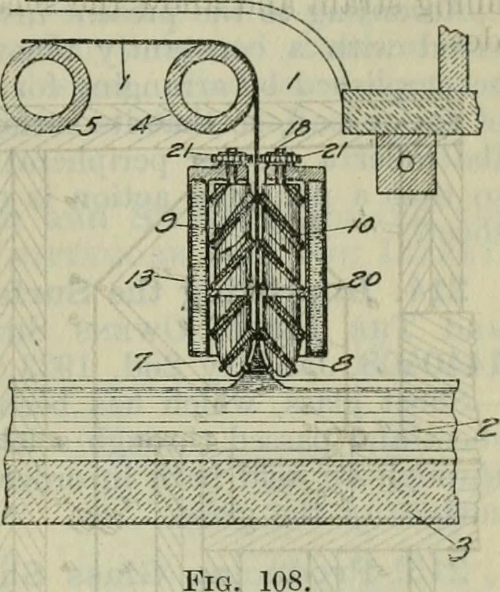 An illustration from Journal, 1917, leaf 596