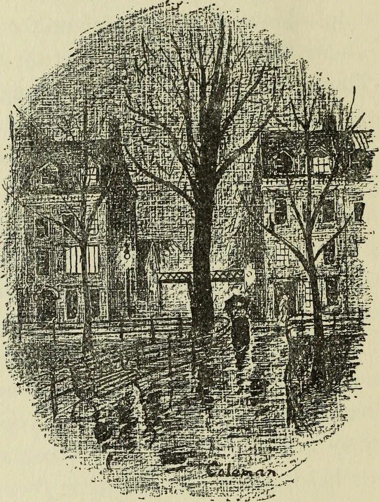 An illustration from Journalism versus art, 1916, leaf 65