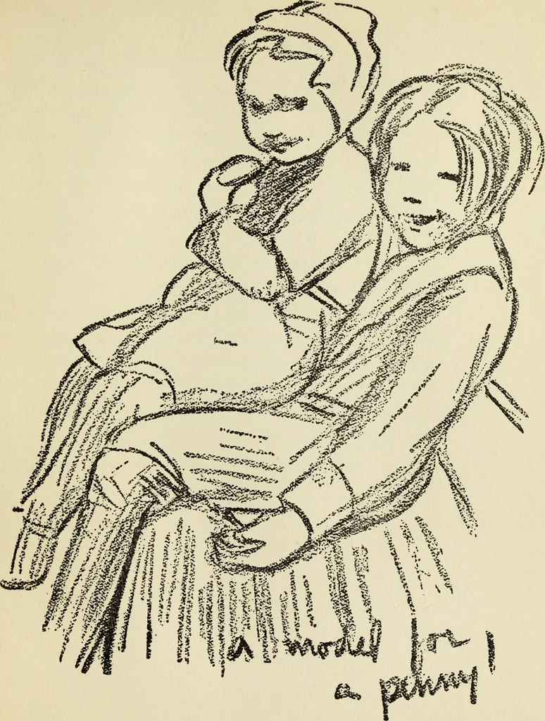 An illustration from Journalism versus art, 1916, leaf 86