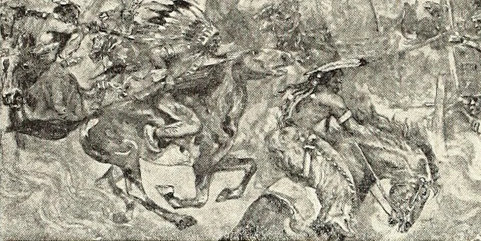 An illustration from The journal of American history, 1909, leaf 119