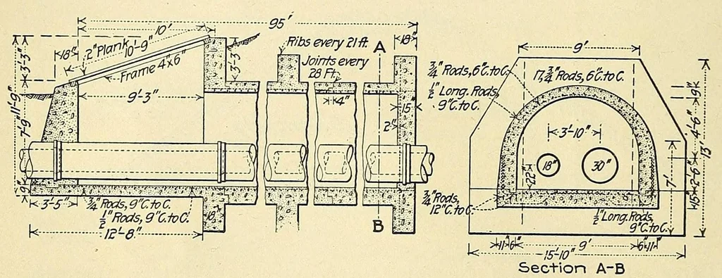 An illustration from Journal of the Association of Engineering Societies, 1881, leaf 24