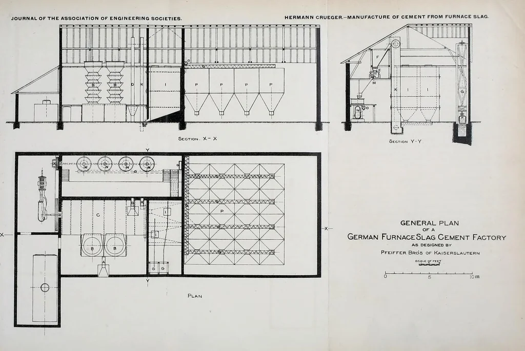 An illustration from Journal of the Association of Engineering Societies, 1881, leaf 417
