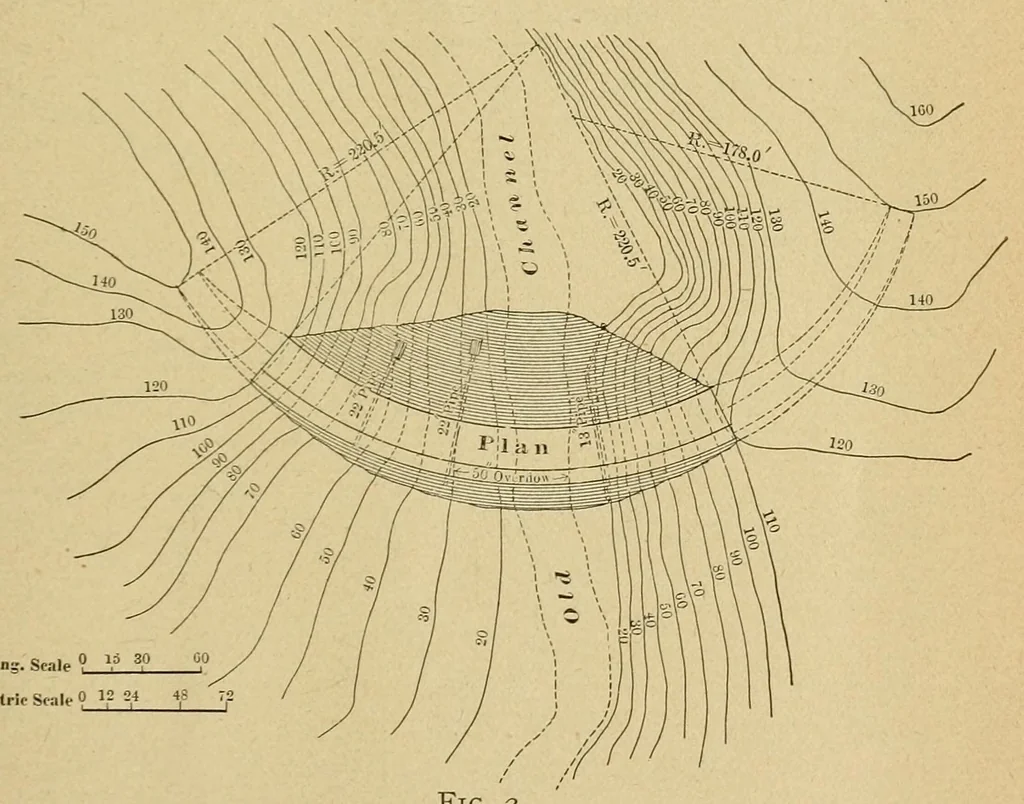 An illustration from Journal of the Association of Engineering Societies, 1881, leaf 117
