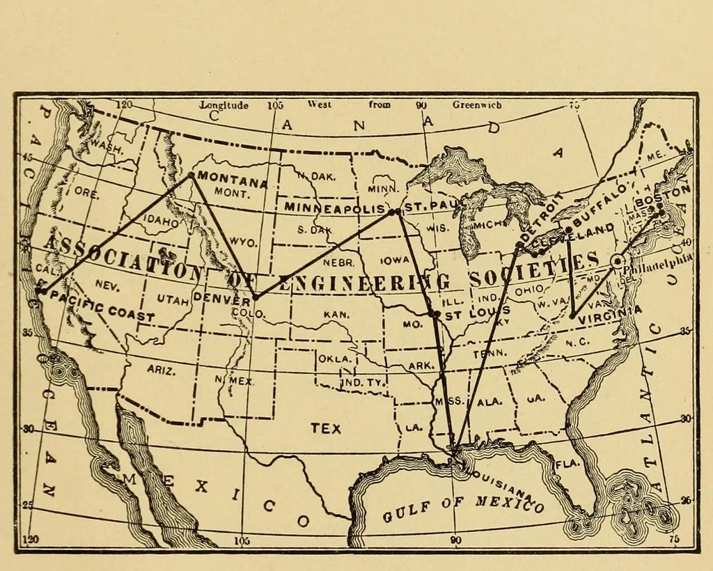 An illustration from Journal of the Association of Engineering Societies, 1881, leaf 419
