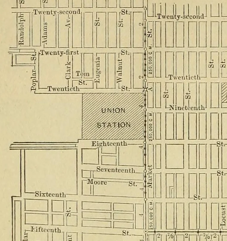 An illustration from Journal of the Association of Engineering Societies, 1881, leaf 256