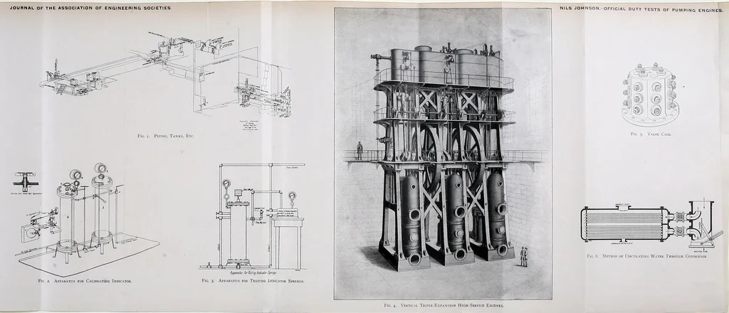 An illustration from Journal of the Association of Engineering Societies, 1881, leaf 95