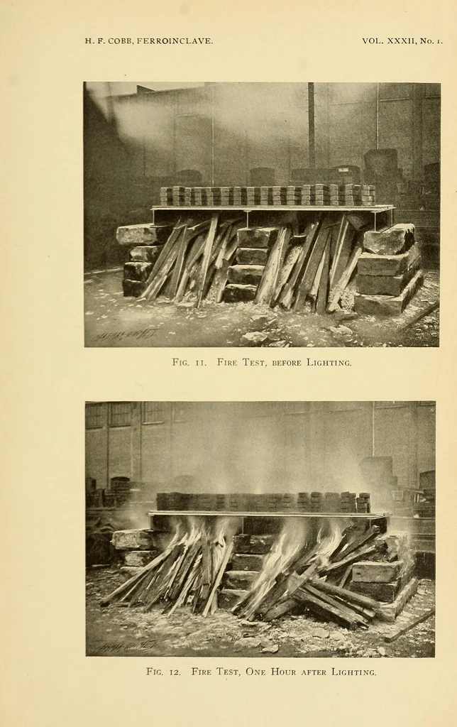 An illustration from Journal of the Association of Engineering Societies, 1881, leaf 33