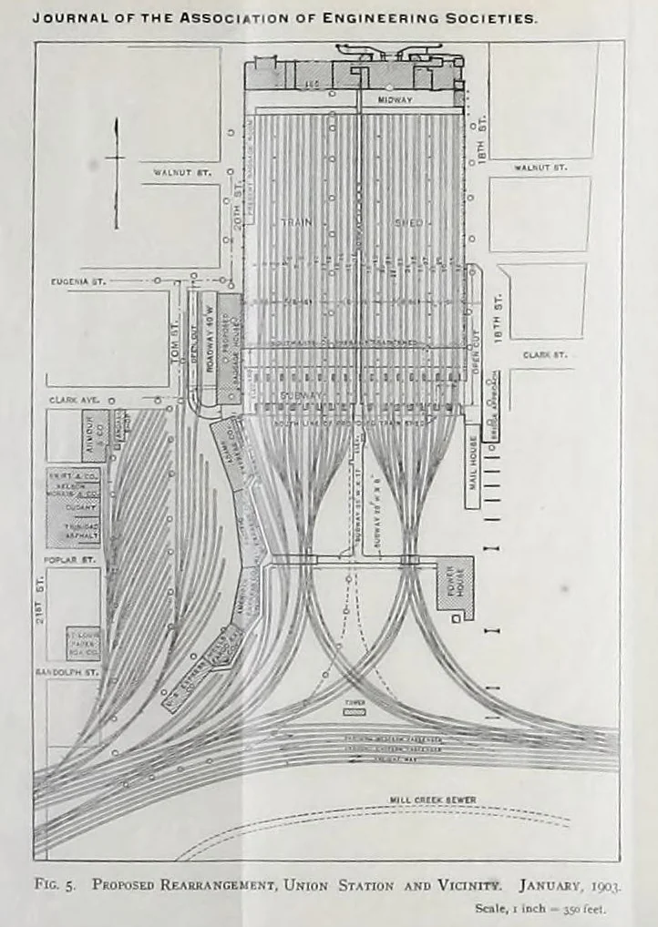 An illustration from Journal of the Association of Engineering Societies, 1881, leaf 61