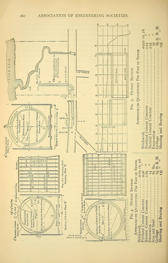 An illustration from Journal of the Association of Engineering Societies, 1881, leaf 344
