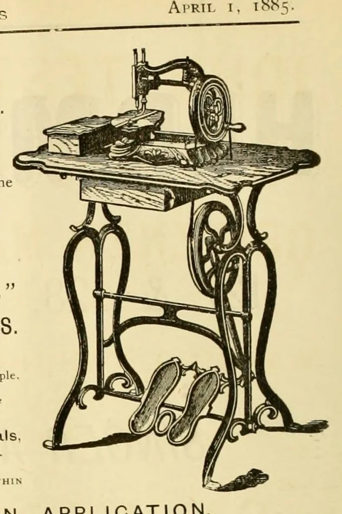 An illustration from Journal of domestic appliances, 1881, leaf 140